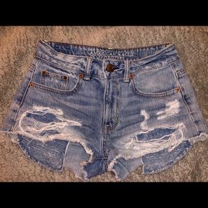 American eagle high rise festival short